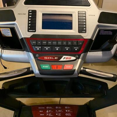 Lot 600R: Sole F80 Treadmill