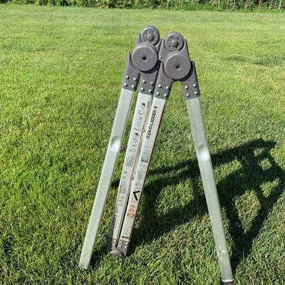 Lot 528R: Flex-O-Ladder II Multipurpose Aluminum Ladder