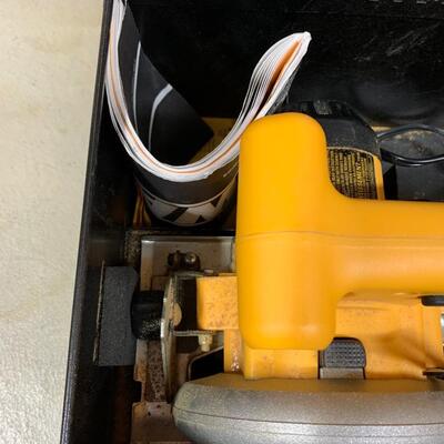 Lot 166R:  DeWalt Cordless Trim Saws (needs Battery) &  Stanley Staple Gun