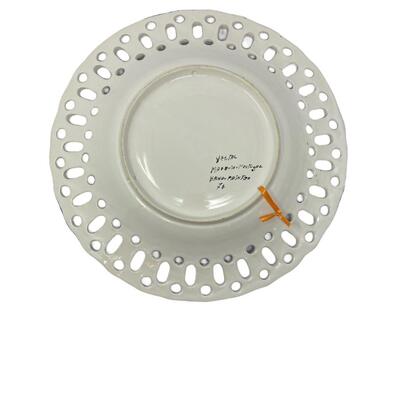 Vestal of Portugal Glazed Blue and White Plate
