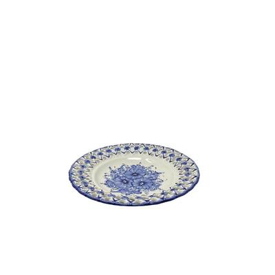 Vestal of Portugal Glazed Blue and White Plate