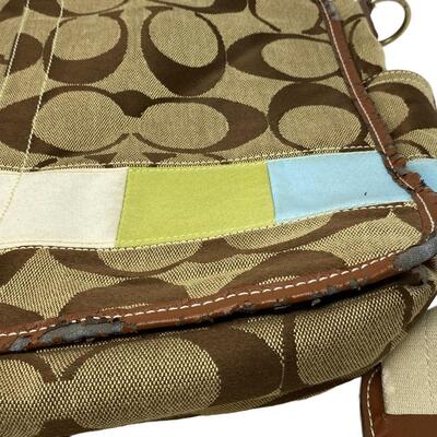 Vintage Coach Crossbody Messenger Bag
