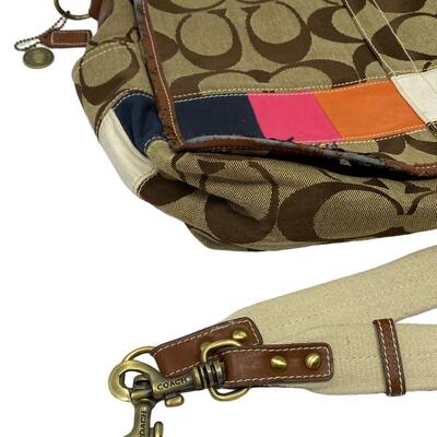 Vintage Coach Crossbody Messenger Bag