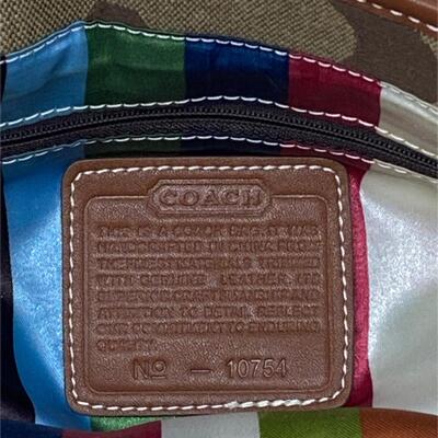 Vintage Coach Crossbody Messenger Bag