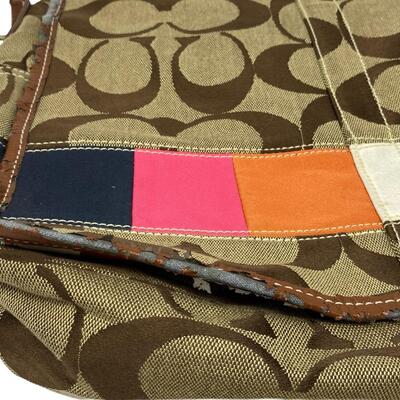 Vintage Coach Crossbody Messenger Bag