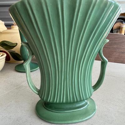 Red Wing Art Pottery Vase