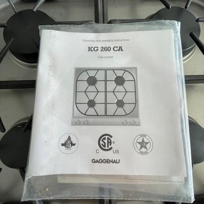 Gaggenau 24"  KG 260-214 Range / Broan 24" Range Hood - Camper or Tiny Home / kitchen
