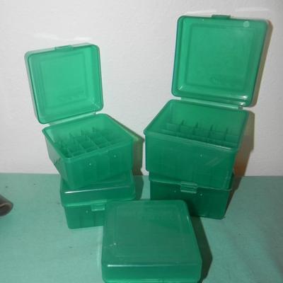 AMMO CONTAINERS-LEATHER HOLSTER-BOX OF AMMO