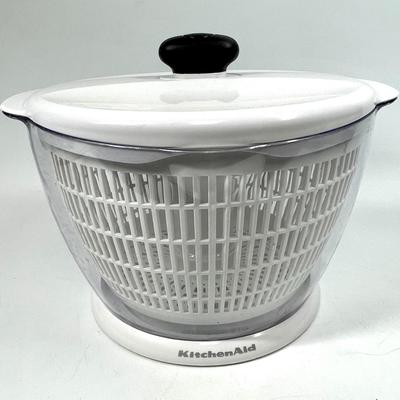 Kitchen-aid Salad Spinner white