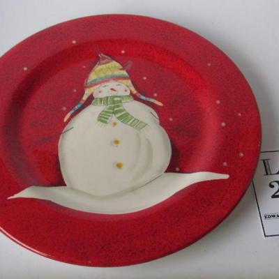 Snowman Tray, Sakura