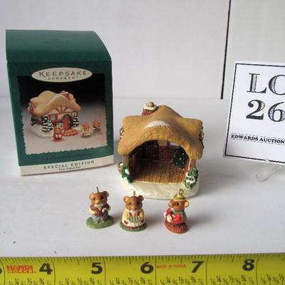 Hallmark Special Edition Moustershire Christmas Ornaments