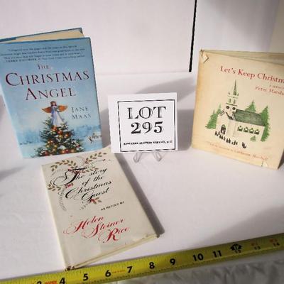 Older Christmas Books: Helen Steiner Rice 1972, Christmas Angel, 2013 and Let's Keep Christmas 1953