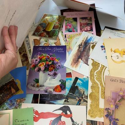 Lot of Retro Greeting, Holiday, Birthday Cards & More