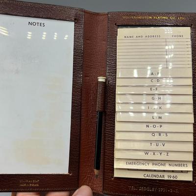 Lot of Vintage Real Hide Grampian Goat Wallets & Address Book