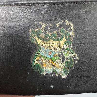 Retro Mundi Bufalino Cowhide Wallet & Coin Carrying Pouch