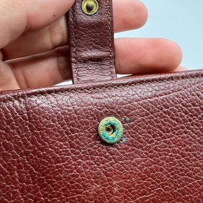 Retro Mundi Bufalino Cowhide Wallet & Coin Carrying Pouch