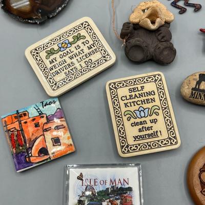 Lot of Retro Miscellaneous Collectible Souvenir Refrigerator Magnet