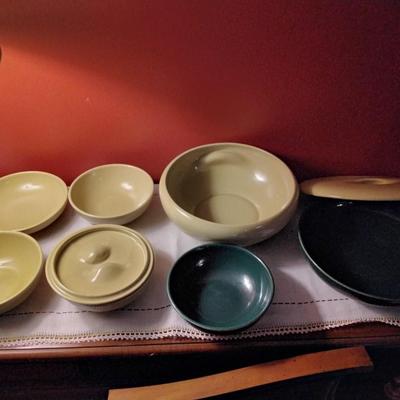 Rare 1940s Iroquois Casual China by Russell Wright 12 pieces