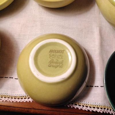 Rare 1940s Iroquois Casual China by Russell Wright 12 pieces