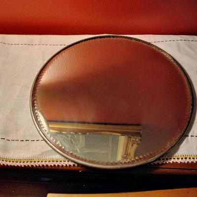 Vintage Beveled Mirror