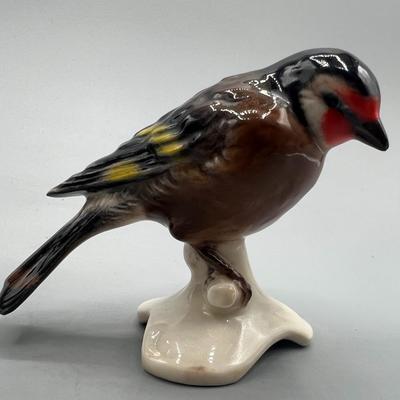 Vintage Royal Ceramic Czechoslovakia & German Small Wild Bird Figurines