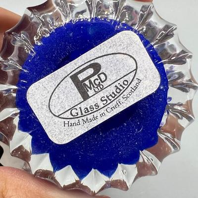 Handmade Glass Perthshire Paperweights & PMCD Glass Studio Colorful Home Decor Paperweights