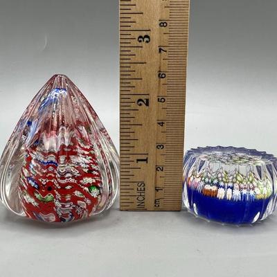 Handmade Glass Perthshire Paperweights & PMCD Glass Studio Colorful Home Decor Paperweights