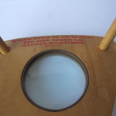 Vintage Creative Playthings Kids Stool Magnifier