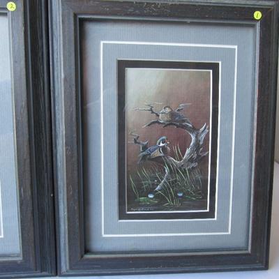 Smaller Beautiful Decorative Prints, 1 By Floyd Hubbard, About 7" Wide