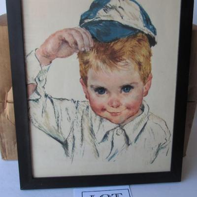 Little Boy Print, 12" x 15"