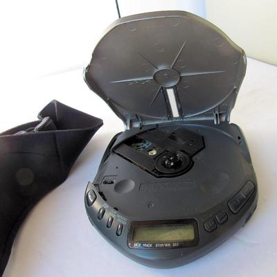 Vintage Sony Discman and Case