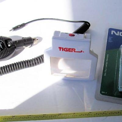 Nokia Battery, Unopened, Charger of Some Sort, Tiger Clip on Magnifier