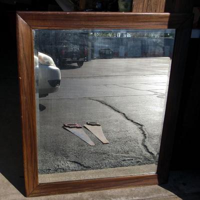 Large Antique Mirror