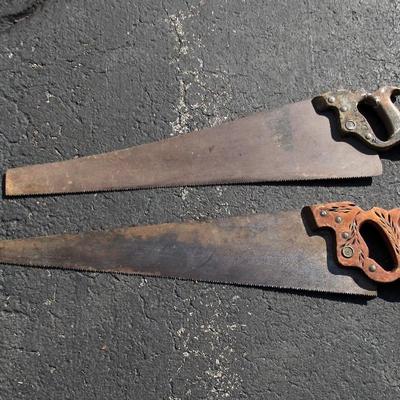 2 Antique Saws