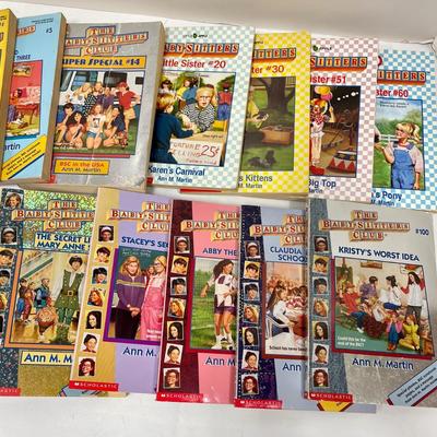 Book Lot - 10 Babysitters Club Chapter Books Children's Kid's
