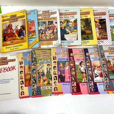 Book Lot - 10 Babysitters Club Chapter Books Children's Kid's