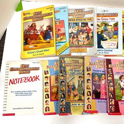 Book Lot - 10 Babysitters Club Chapter Books Children's Kid's