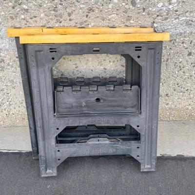 Sawhorse Pair - Heavy Duty Plastic
