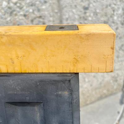 Sawhorse Pair - Heavy Duty Plastic