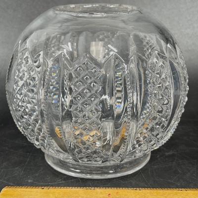 Glass Ball Candle Holder