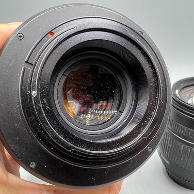Pair of DSLR Digital Camera Lenses Phoenix 500mm Mirror Lens & Sigma 300mm Macro Lens