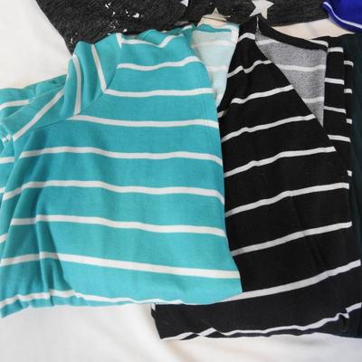 6 pc Women's LuLaRoe Long Sleeve Open Front Cardigan Sweaters size Large