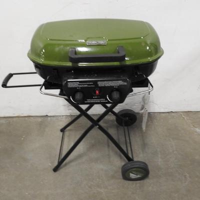 Ozark Trail 2 Burner Portable Gas Barbeque, Green