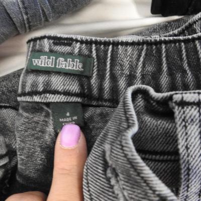 5 Pairs Jeans/Pants sizes Small, 4, 28: RSQ, Rustler, Wild Fable, Almost Famous