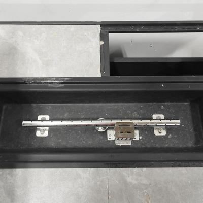 Propane Firepit Table by Topeakmart. Ceramic Table top. Cracked & missing piece