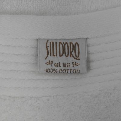 3 White Hand Towels by Filid-oro 15"x30" New Condition
