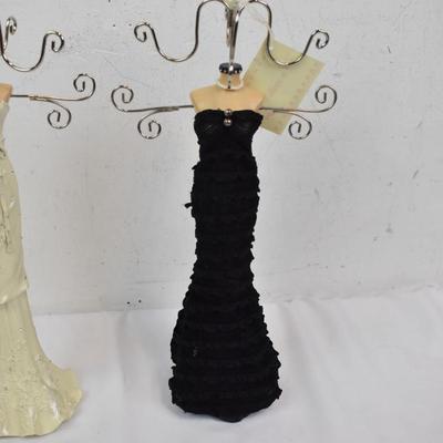 Set of 2 Fashion Mannequin Decor & Jewelry Display and Organization