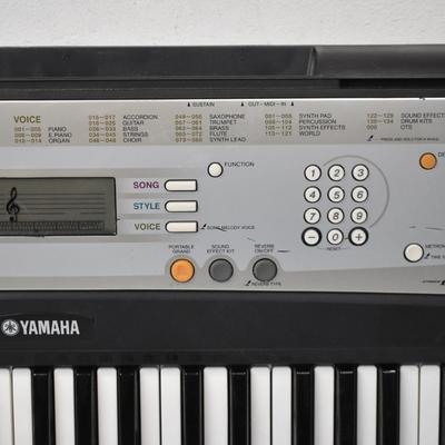 Yamaha Electric Keyboard, E203 with Sound Effects and Recording, Tested Works