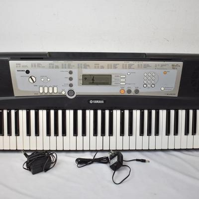 Yamaha Electric Keyboard, E203 with Sound Effects and Recording, Tested Works