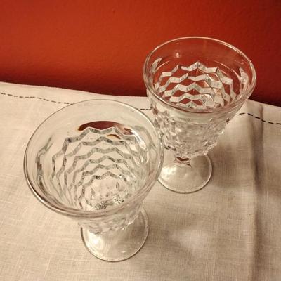 Low Water Goblet American Clear by FOSTORIA